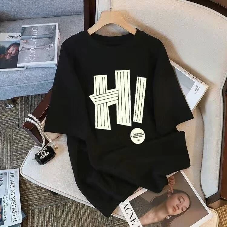 重磅短袖t恤男女夏季2024新款小众设计感潮牌潮流ins宽松纯棉半袖