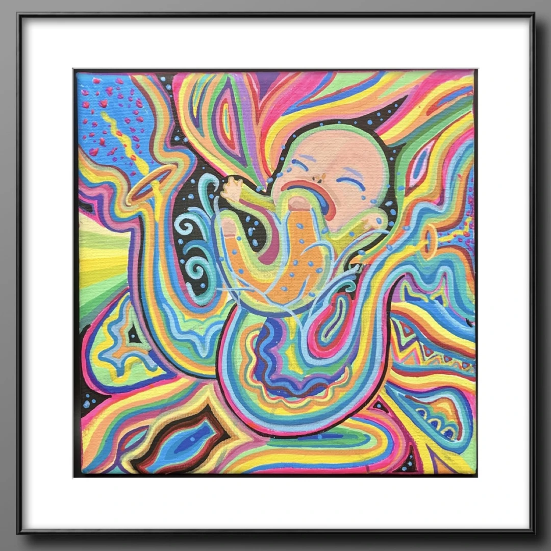 《黑洞水瓶座》俄罗斯画家莎莎收藏级艺术微喷复刻版画限量