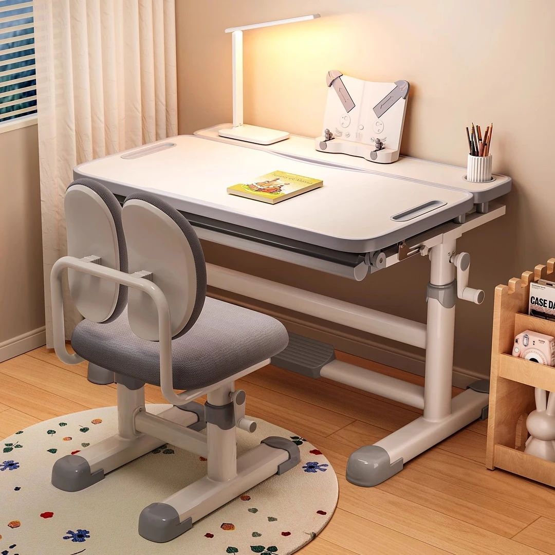 学生专用可升降书桌儿童学习桌椅防驼背矫正坐姿桌椅学习书桌椅