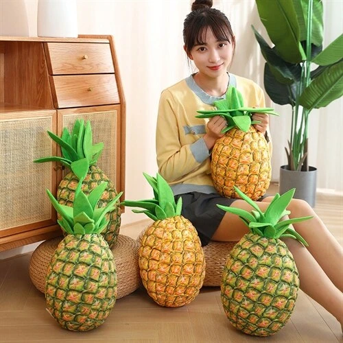 仿真食物凤梨抱枕公仔个性搞怪礼物菠萝毛绒玩具创意玩偶女生布偶
