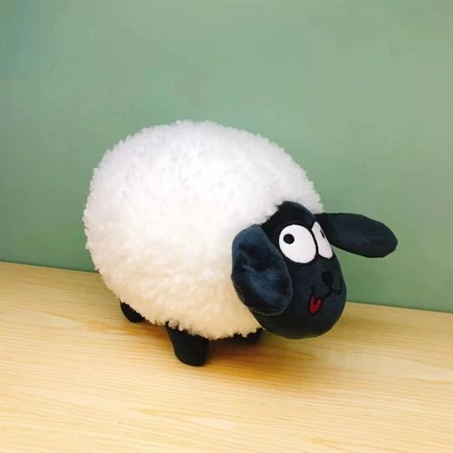 可爱黑脸羊公仔玩偶毛绒玩具小绵羊羊了个羊抱枕睡觉抱儿童女生