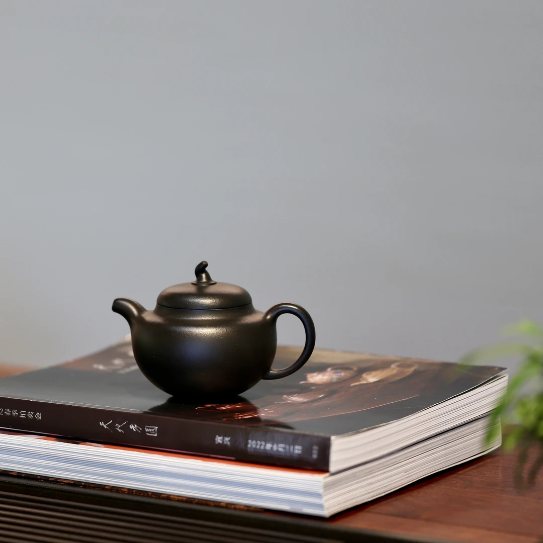 鲍之健《茄段》高品质做工 底槽清焐灰 200cc