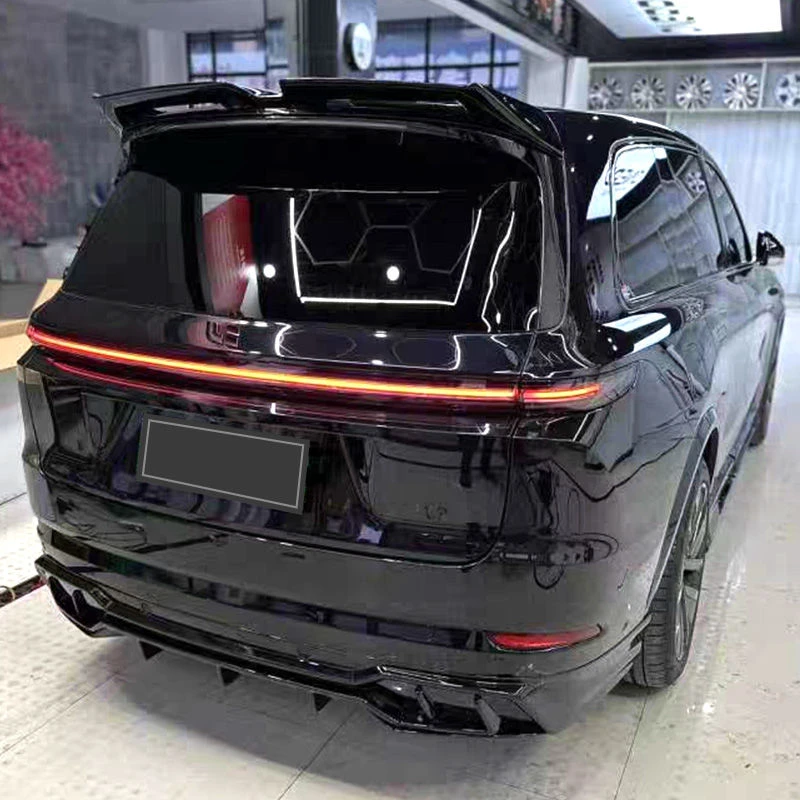 汽车零配件适用于理想L6L7L8L9尾翼改装MC款运动免打孔定风尾翼烤