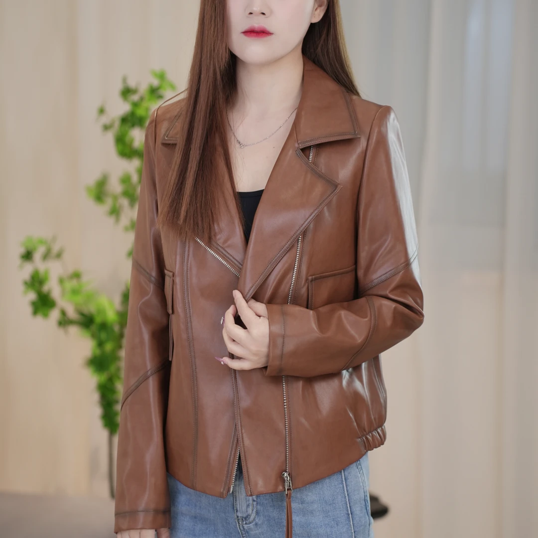 L3339055回味依衣2024秋季新款时尚洋气减龄收腰显瘦百搭外套女装