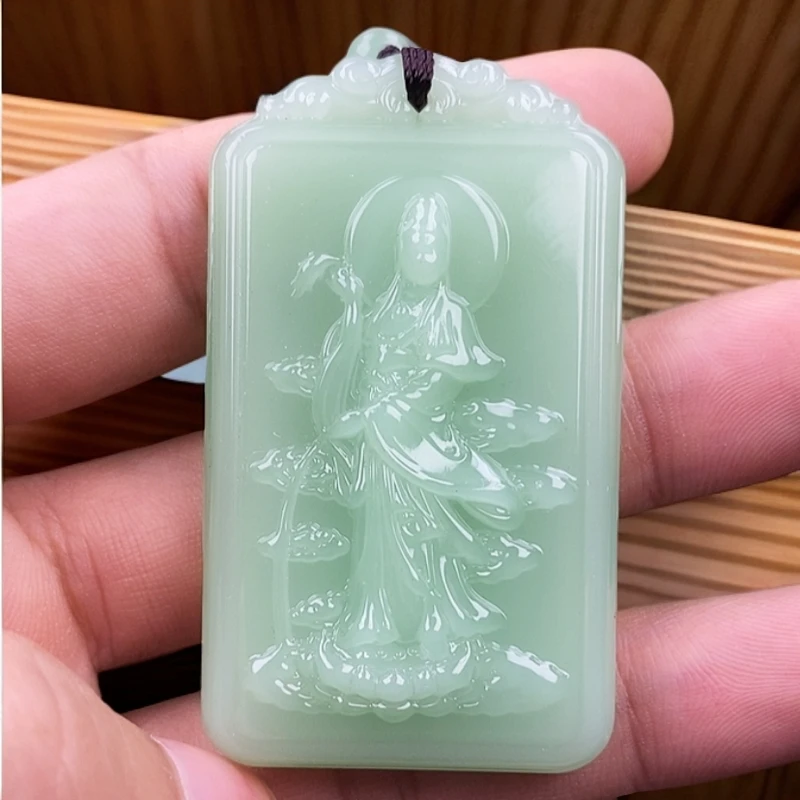 锦鲤观音2手工男女同款双面时尚经典百搭精美吊坠