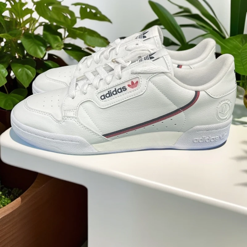FW2336Adidas阿迪达斯三叶草男鞋女鞋CONTINENTAL 80休闲运动板鞋