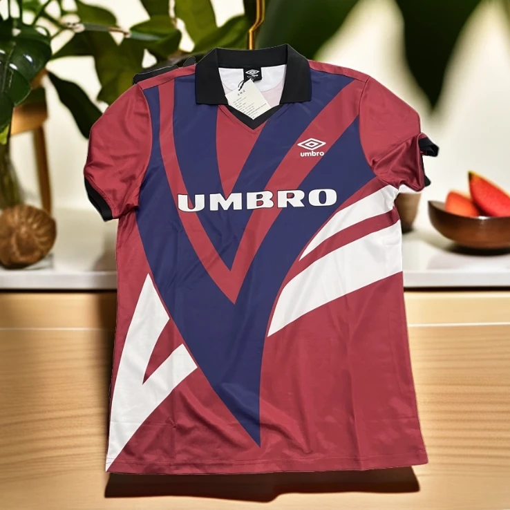 茵宝UMBRO速干polo领短袖T恤V领足球服潮服1605一物一验