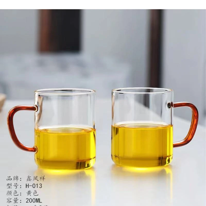 鑫凤祥200mL绿茶杯品茗杯耐热手工防烫加厚茶水杯创意分茶隔热