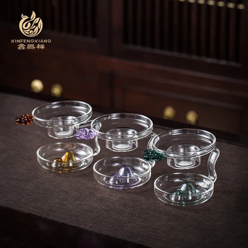 鑫凤祥如意茶漏激光打孔设计滤孔细腻可有效过滤茶渣高端过滤器
