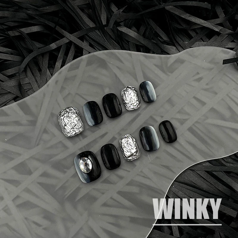 【WINKY 自我】W165 纯手工穿戴甲片 WINKY 自我美甲饰品穿戴甲片
