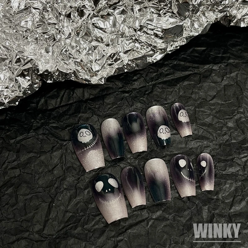 【WINKY 卡夫卡】纯手工穿戴甲片小众卡夫卡美甲饰品穿戴甲片