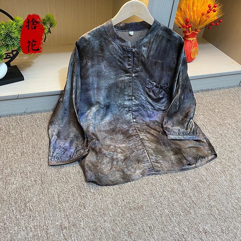 【嫣伊】新中式中国风国潮时尚气质设计师版女装高级感气质上衣