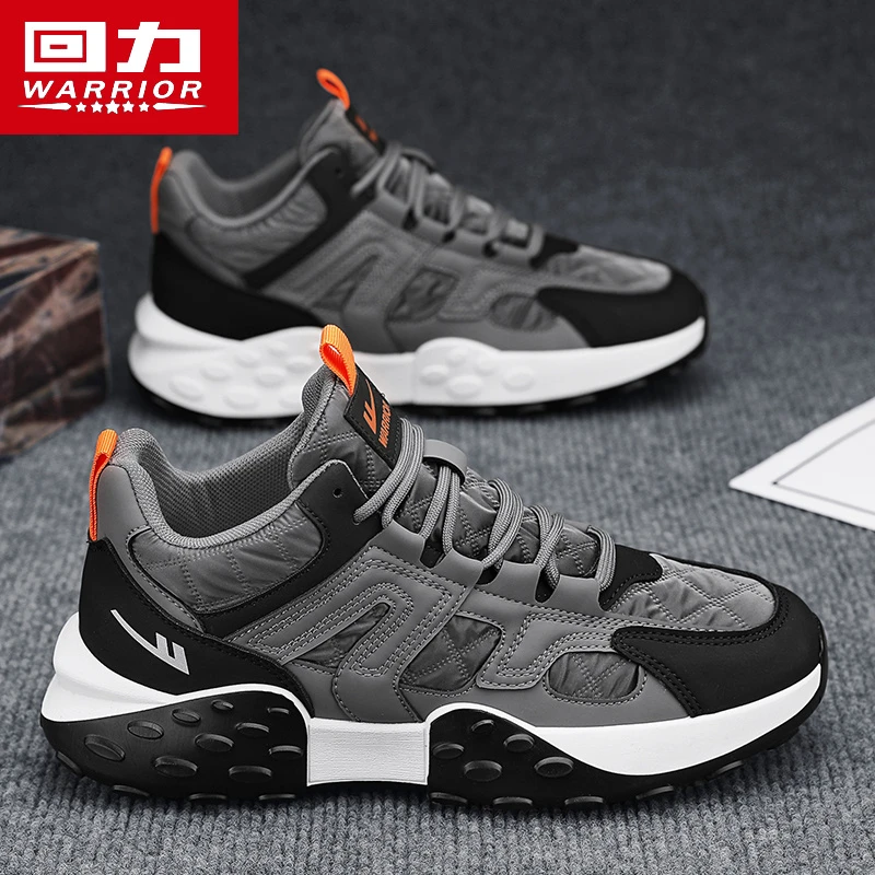 回力男鞋秋季青少年百搭运动男士休闲牛筋底增高学生小白老爹潮誉