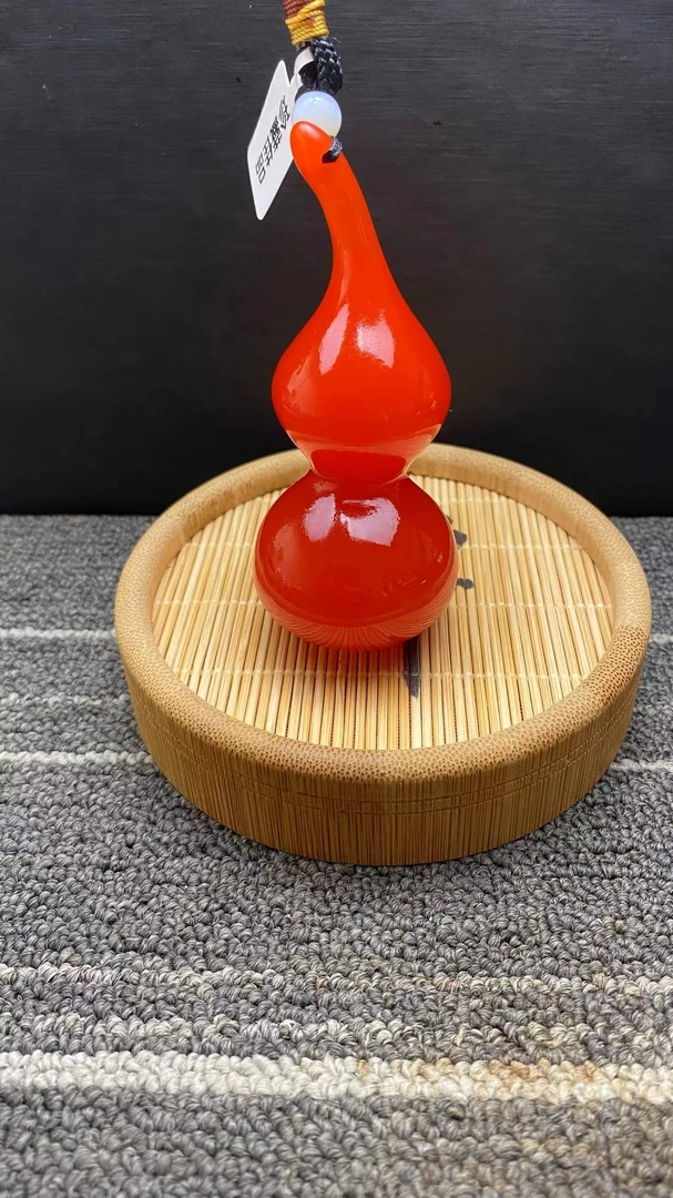56号【粉丝福利】复古怀旧款手工打磨葫芦手把件