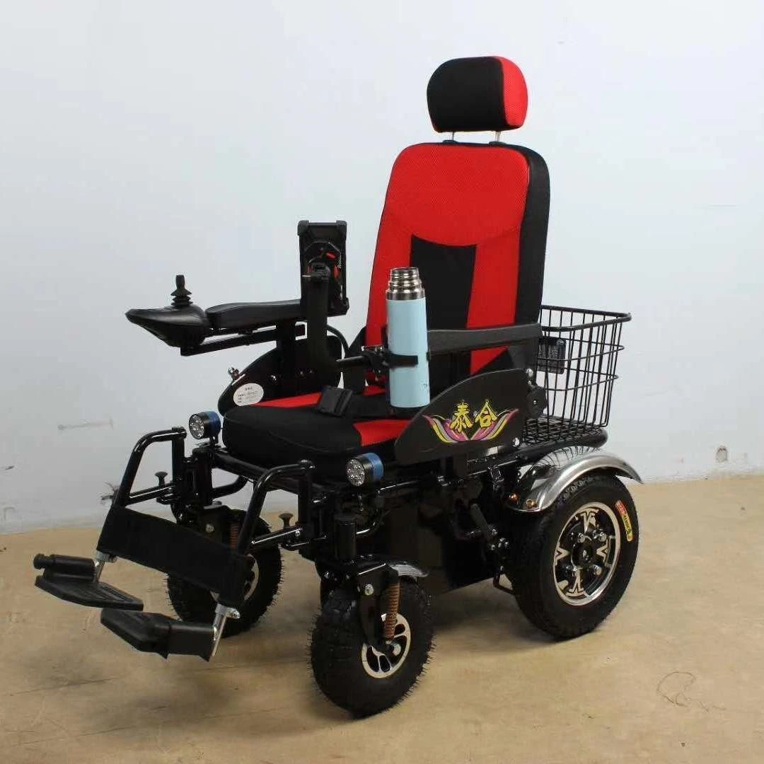 泰合摇杆金刚电动轮椅车老人残疾人代步车