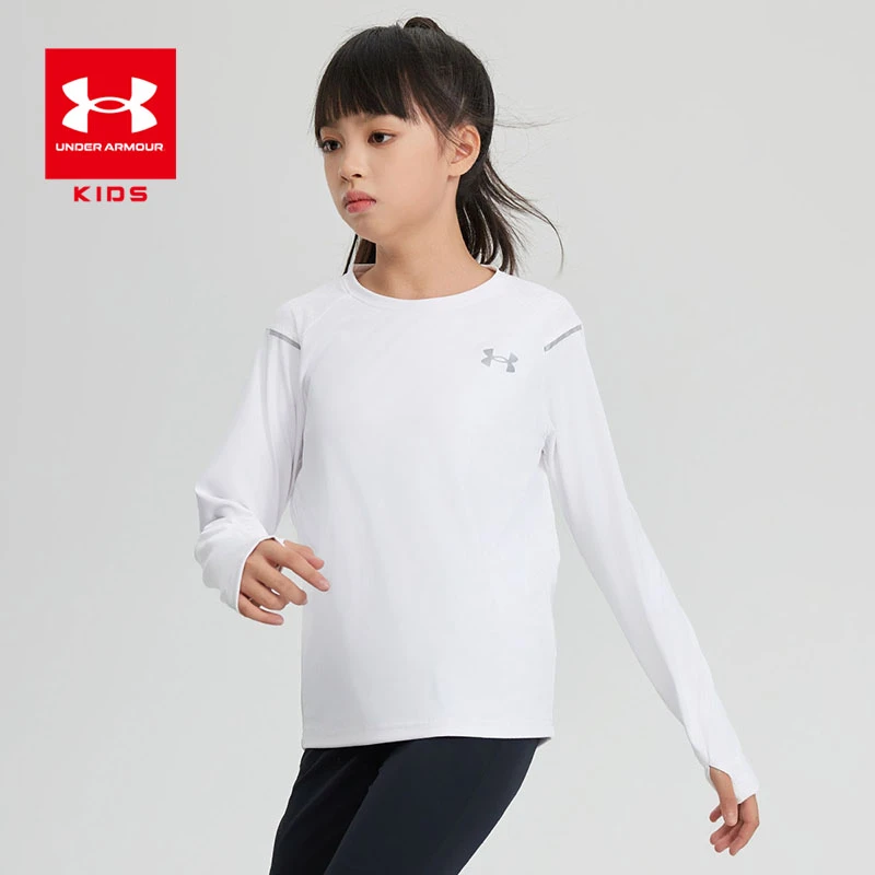 安德玛四季圆领训练男女休闲户外长T恤运动速干透气打底243124165