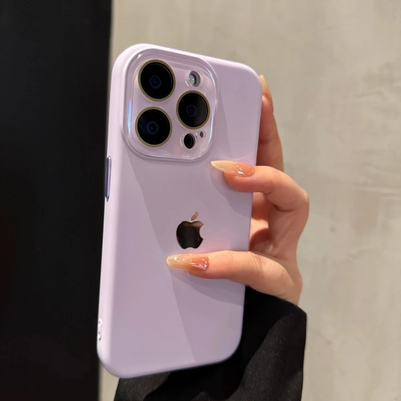 创意液态小视窗适用苹果16promax手机壳网红iPhone15时尚14简约13