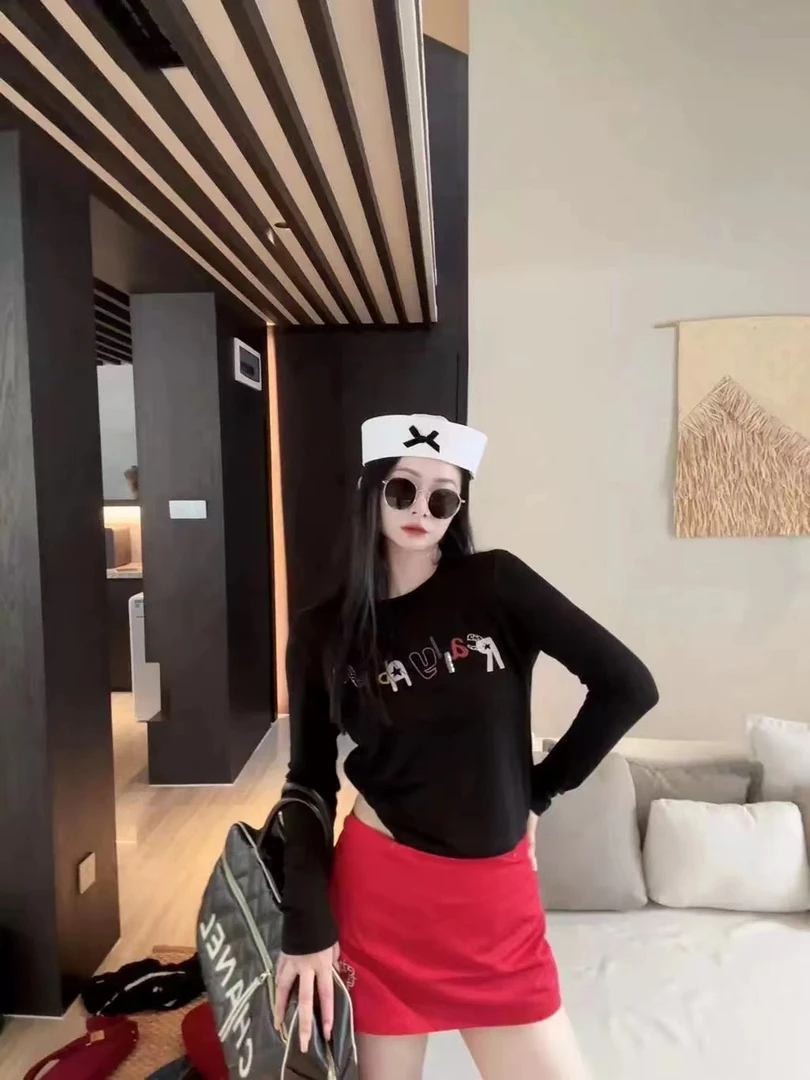 深圳南油TTONE字母刺绣爱心重工高级感设计师小众T恤