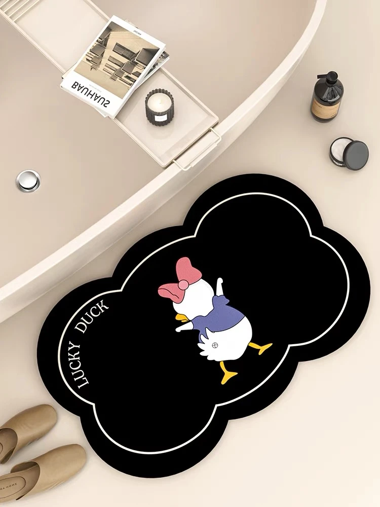 风耐脏吸水速干防滑家用软硅藻泥布艺吸水防滑垫入户门厨房