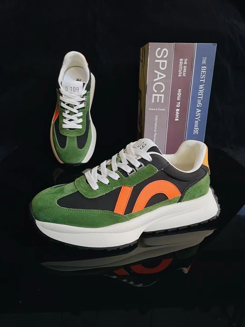 【直播间断码专拍】新款拼色男士时尚百搭潮品低帮运动男鞋休闲鞋