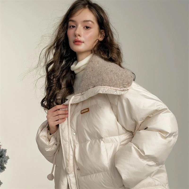 CHILL ZOEY 大翻领羽绒外套 M624473