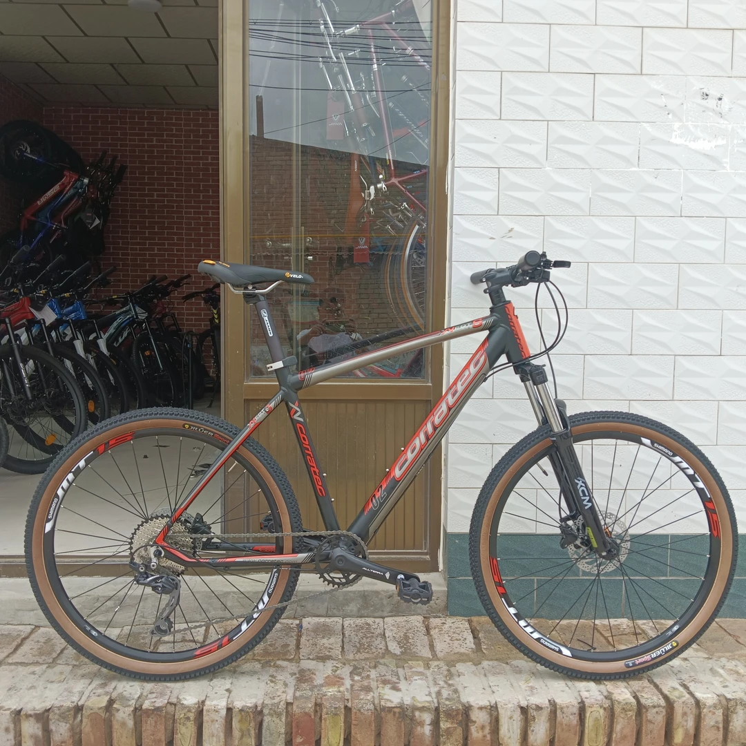 corratec克罗19寸铝合金车架 DIY整车单盘10速 油刹禧玛诺mt15轮