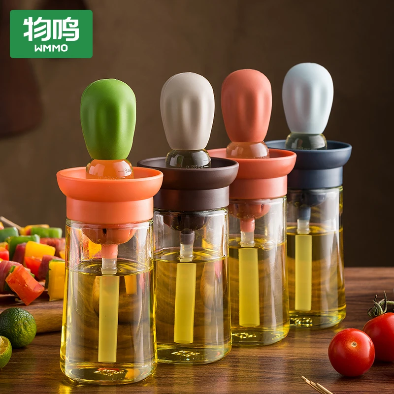 物鸣刷油瓶刷油刷子家用耐高温带油瓶食品级厨房烙饼烧烤刷食品级