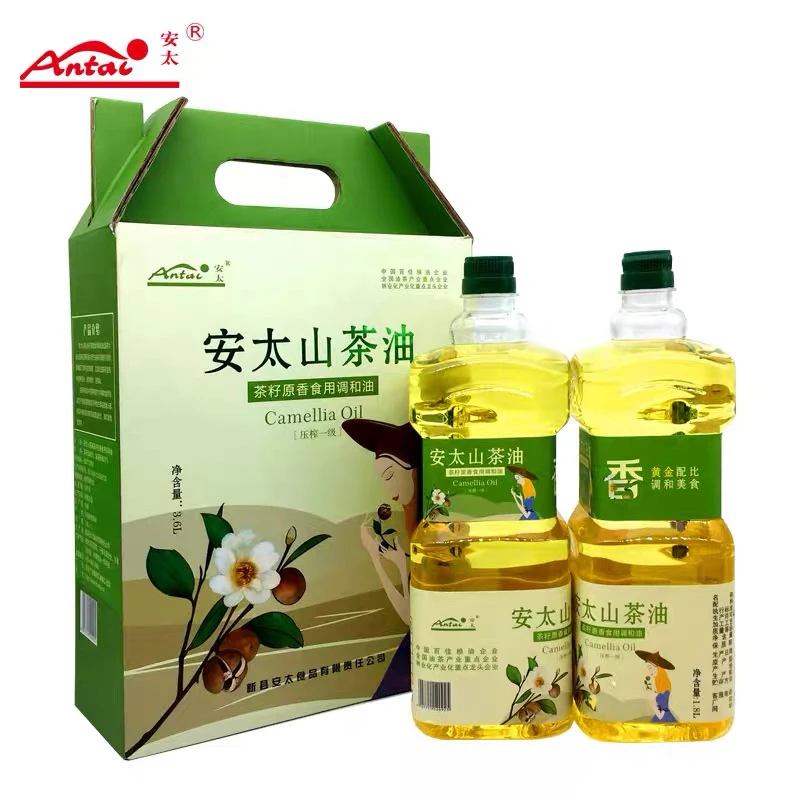 新县山茶油 信阳山茶油 大别山特产 非转基因 礼盒 物理压榨