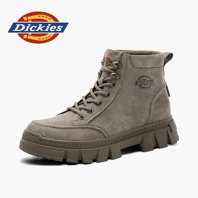 Dickies2025年冬季新款高帮休闲马丁靴男士时尚户外百搭复古男鞋