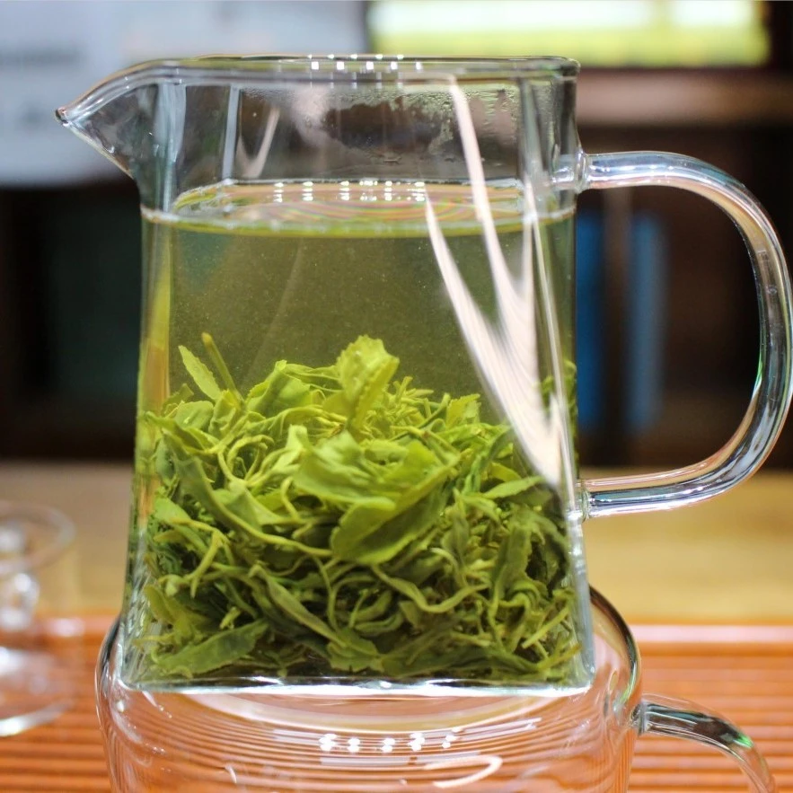 新茶日照绿茶板栗浓香耐冲泡山东炒青栗香浓郁手工袋装