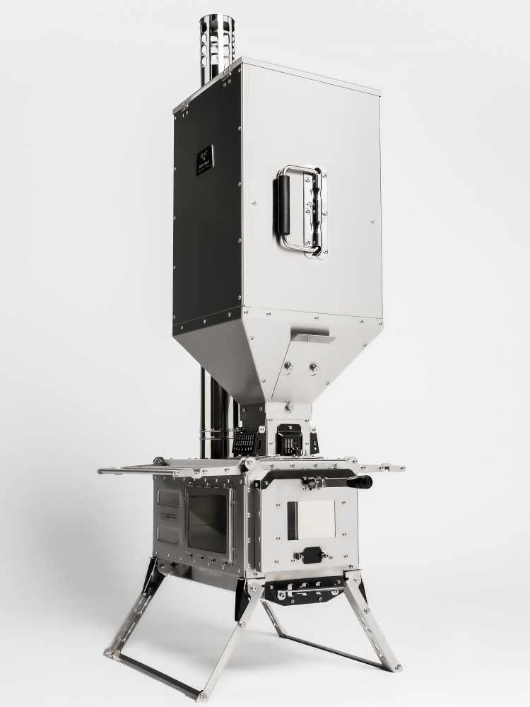 黑固量子X1轻量化长续航一体套装柴火炉新手零难度柴火炉
