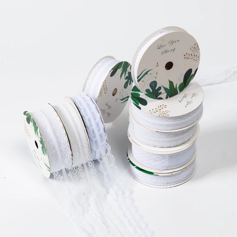【绿萝】纯白系列蕾丝带  蕾丝花边缎带花束丝带 鲜花包装资材