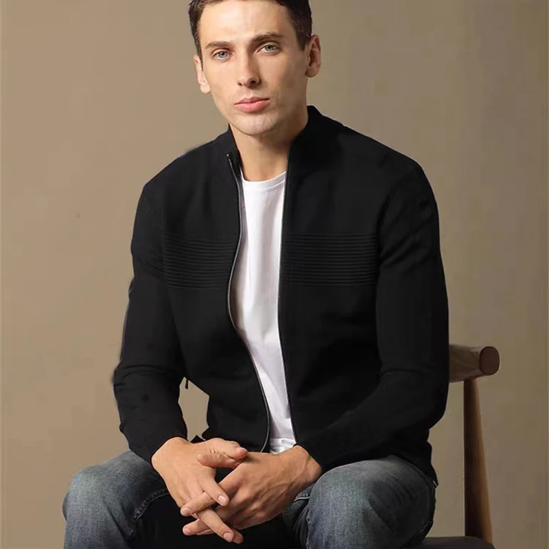 秋冬休闲户外男女美丽奴羊毛开衫外套长袖新款美利奴徒步登山打底