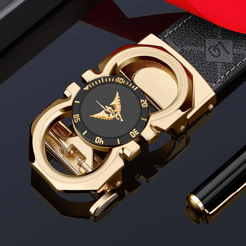 WILLIAMPOLO正品真牛皮皮带男士送礼物高档商务时尚男款年轻人