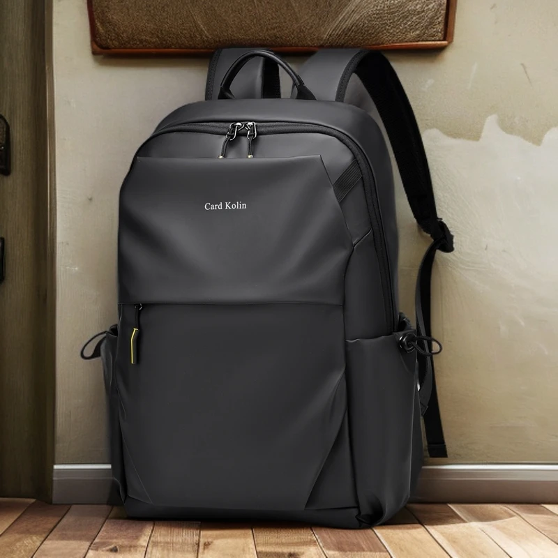 新款双肩包时尚休闲运动男士背包户外旅行包大学生书包轻便双肩背