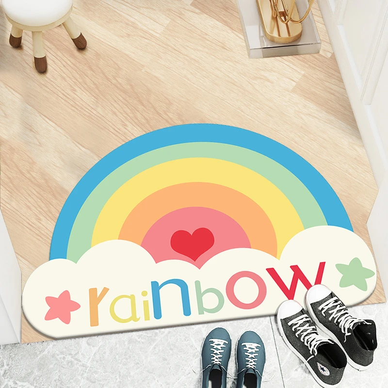 硅藻泥 定制款 防滑 家用 好清洗 吸水 吸油 可定制各种尺寸可爱