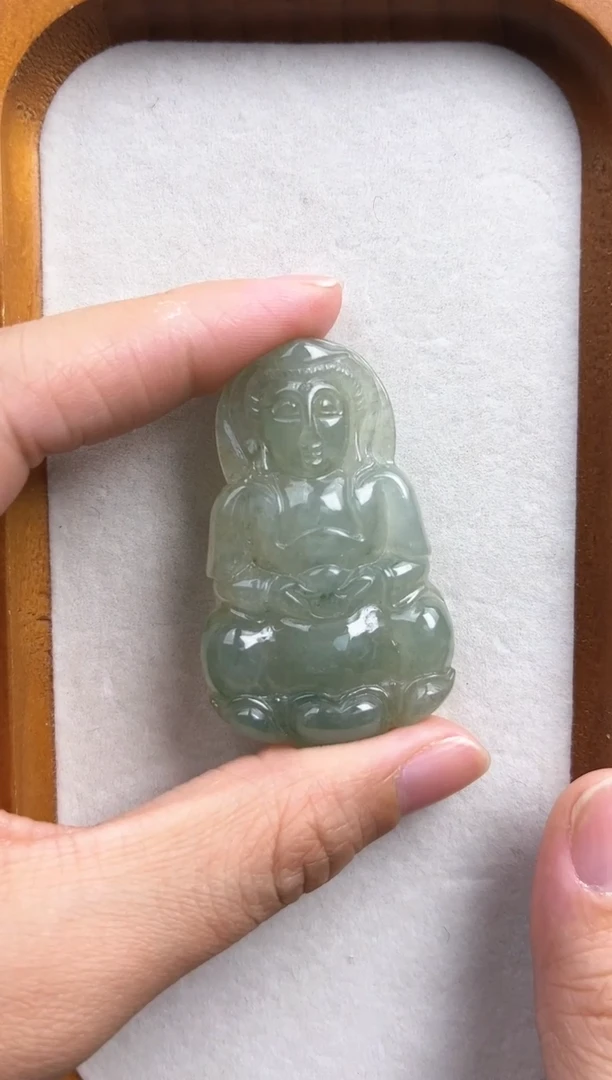 【闪购商品】翡翠颈饰未镶嵌观音