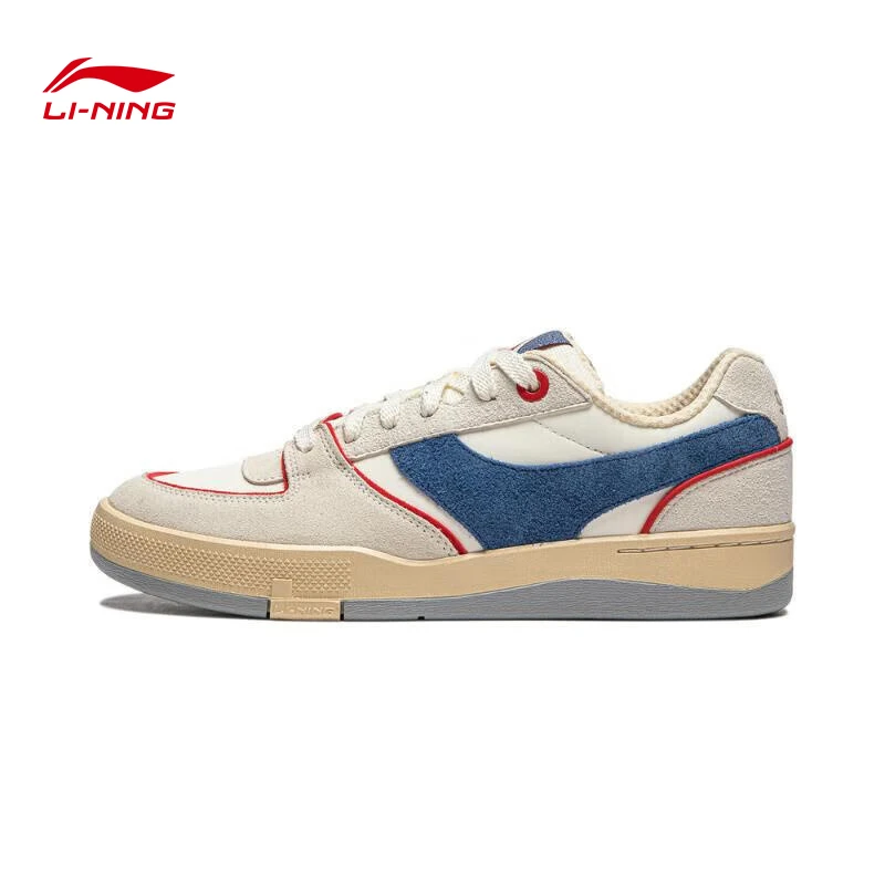 李宁征荣92S滑板鞋男25春夏潮流运动鞋复古情侣休闲鞋男AEPU025