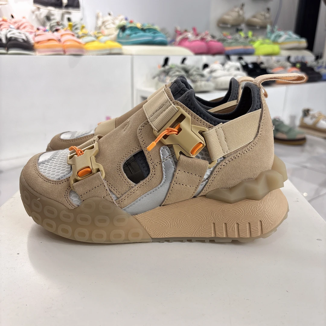 T24120507 OETZI冰人奥兹20204春季新品女款老爹鞋经典复古百搭