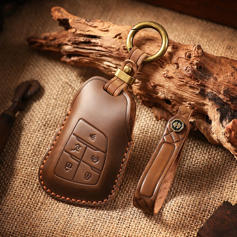 【9号】别克钥匙套 GL8/陆尊/君威/君越/昂科威/凯越手工真皮包新