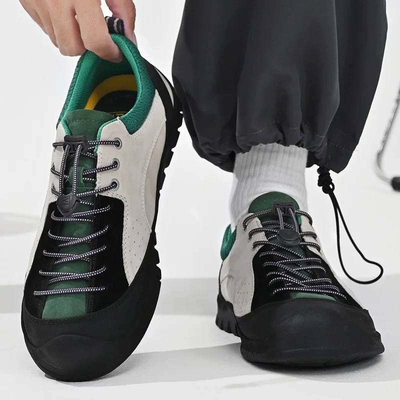 山系户外登山鞋男女情侣款轻便透气徒步鞋