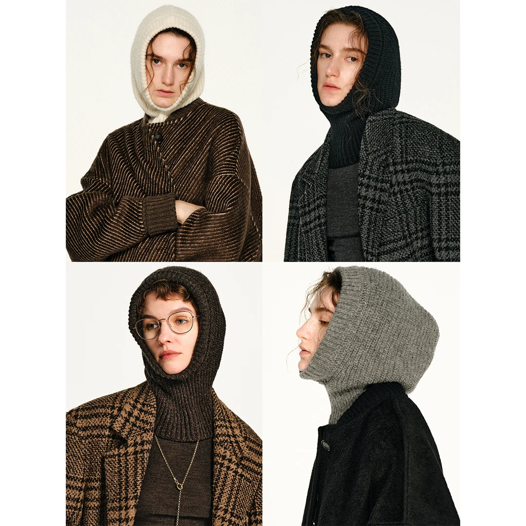 开间/造型神器软糯温暖lema1re苣时髦佰搭围脖巴拉克拉法帽加厚