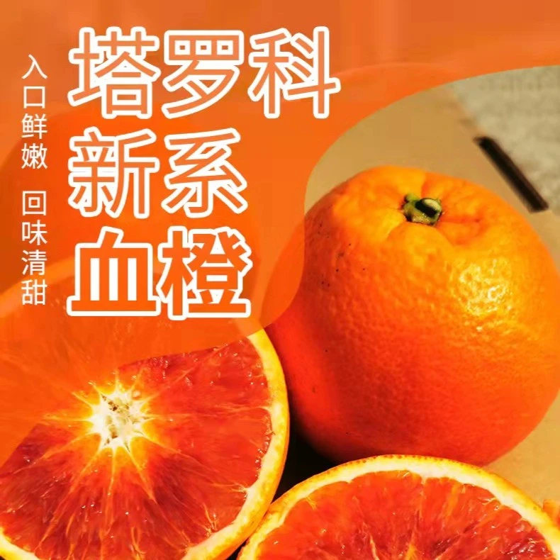 重庆长寿湖塔罗科血橙尝鲜小果原生态发货果面较脏介意勿拍
