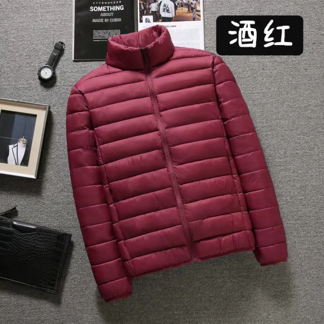 1112款-秋冬绗缝休闲立领男女情侣棉服530