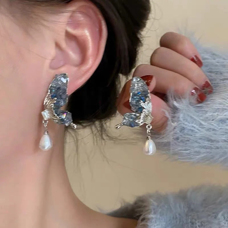 铜合金耳饰 ［48］［闪烁甜梦］小众设计高级感气质耳环