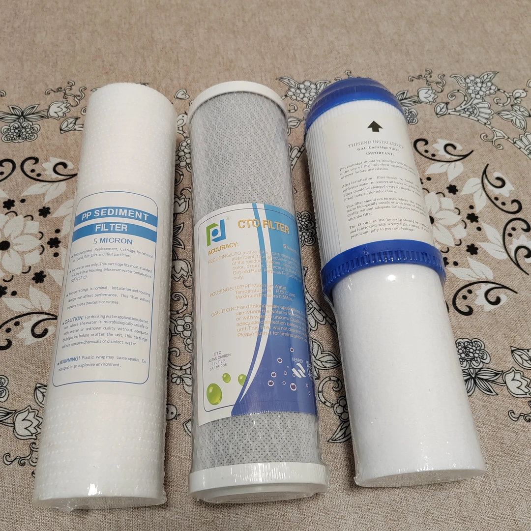 天润怡安前三个滤芯（前四级）PP棉+活性炭