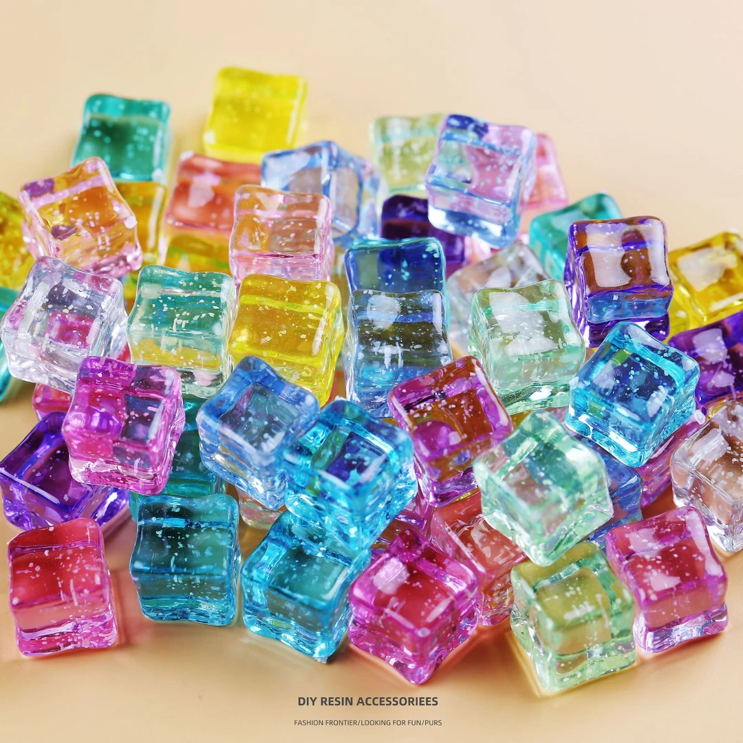 【夜光系列】对对碰夜光细闪星空冰块【四块装】