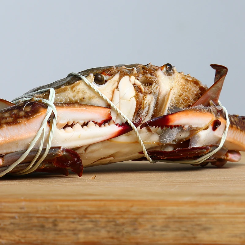 【冻蟹】舟山海捕梭子蟹4-6两/只 6只装总重3斤左右不可清蒸