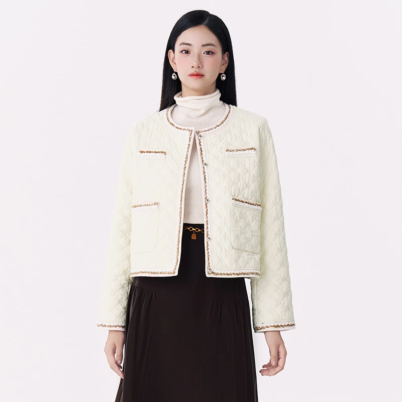 【昕昕严选】EF秋冬新款法式名媛小香风外套D1040041515