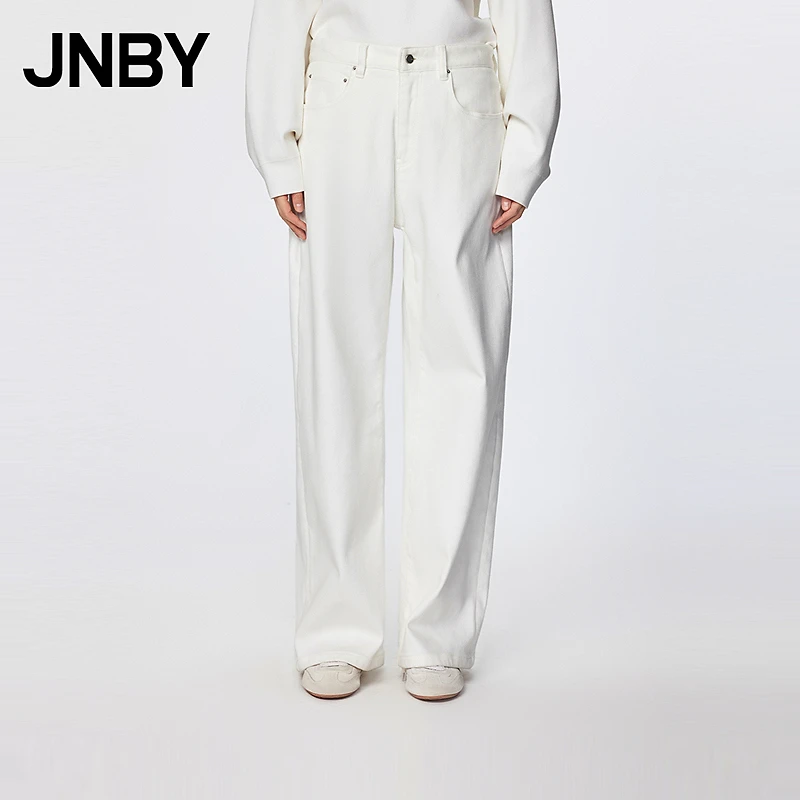 【商场同款】JNBY/江南布衣24冬新品休闲裤女宽松直筒5OAE13240